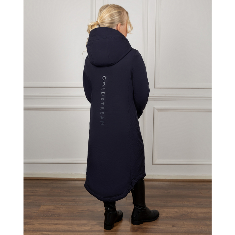 Coldstream Next Generation Maxton Long Waterproof Coat - Navy-1