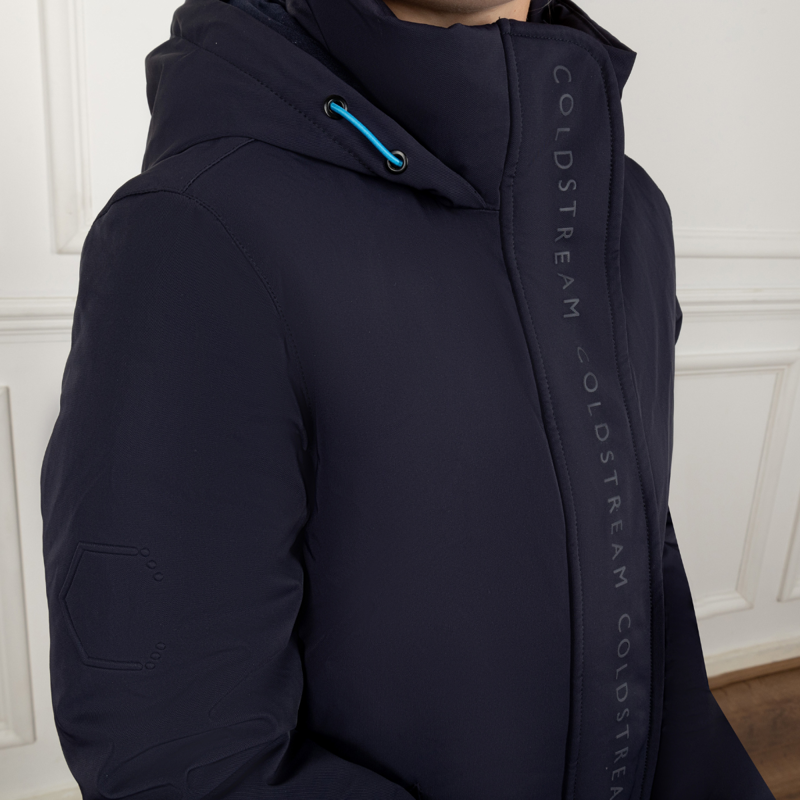 Coldstream Next Generation Maxton Long Waterproof Coat - Navy-4