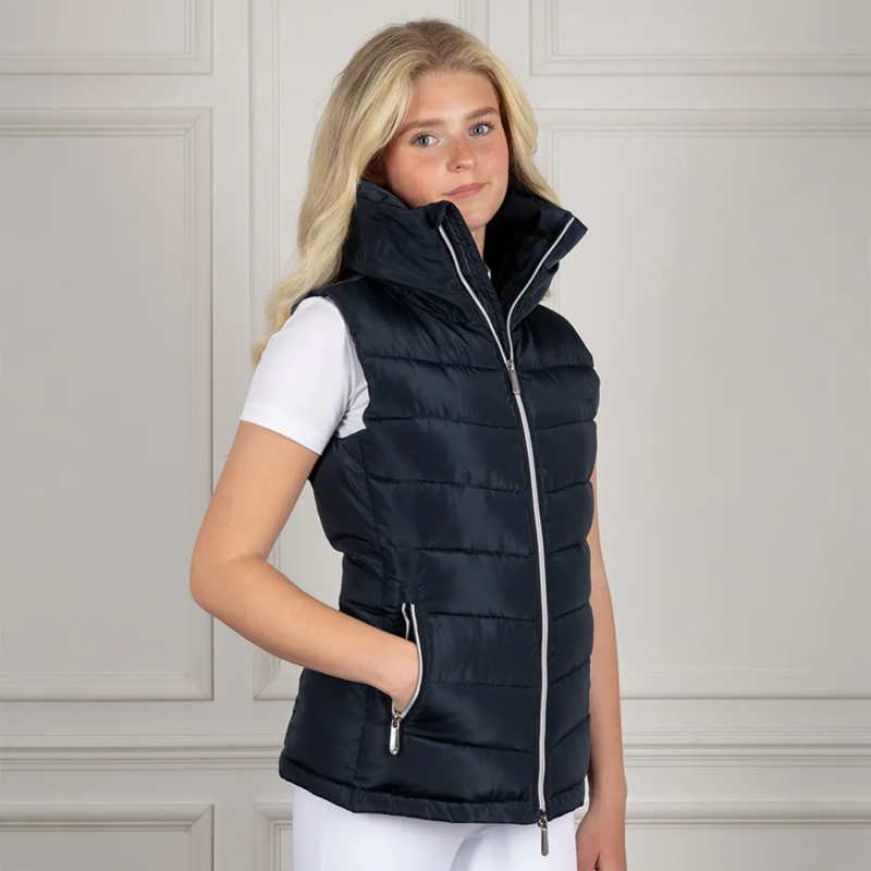 Coldstream Melrose Quilted Gilet - Navy-1
