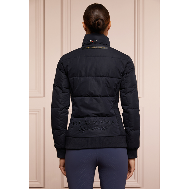 Holland Cooper Team Padded Jacket - Ink Navy-5