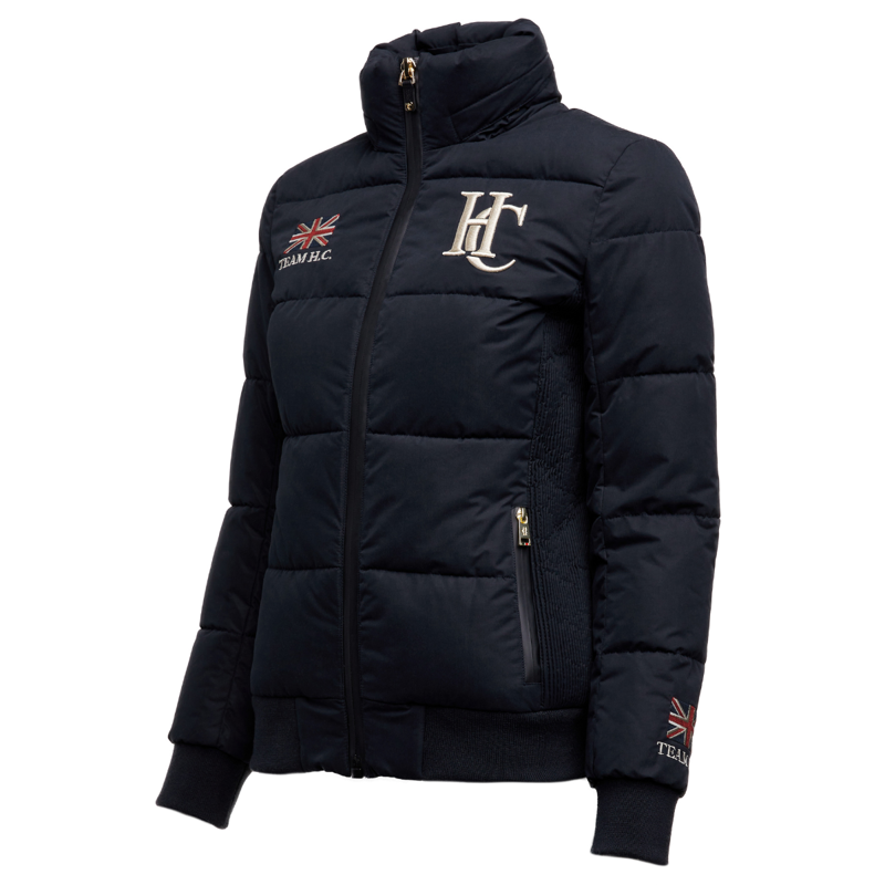 Holland Cooper Team Padded Jacket - Ink Navy-6