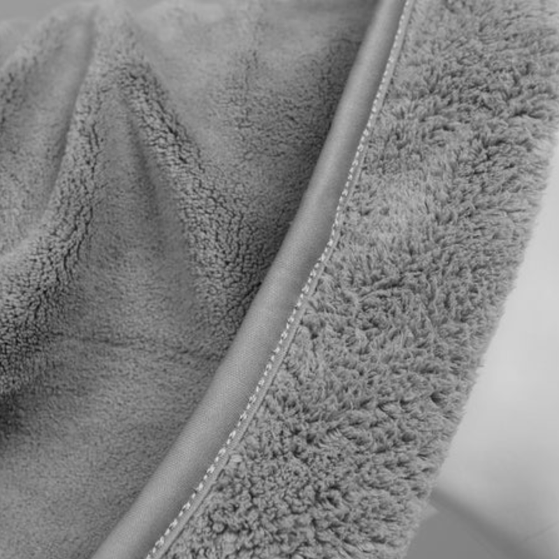 George Barclay Dog Drying Robe - Grey - XS-3