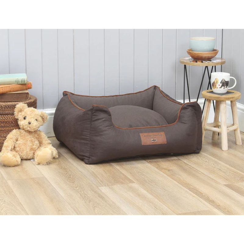 George Barclay Hursley Box Bed - Chocolate/Chestnut-1