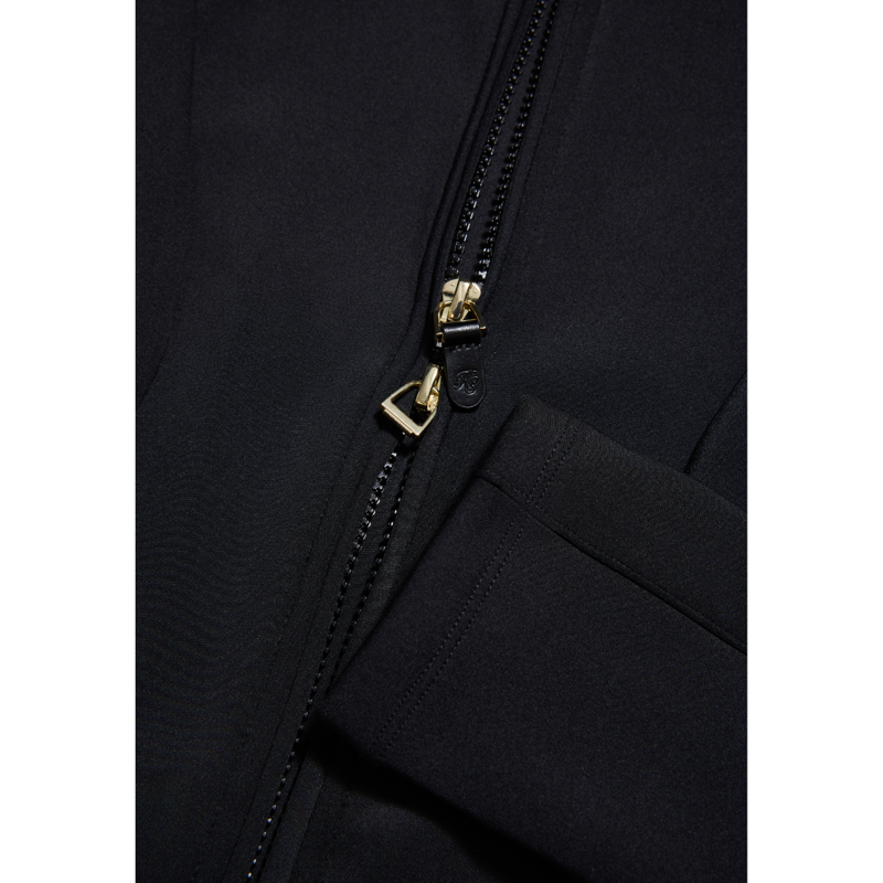 Holland Cooper Crystal Zip Jacket - Black-6