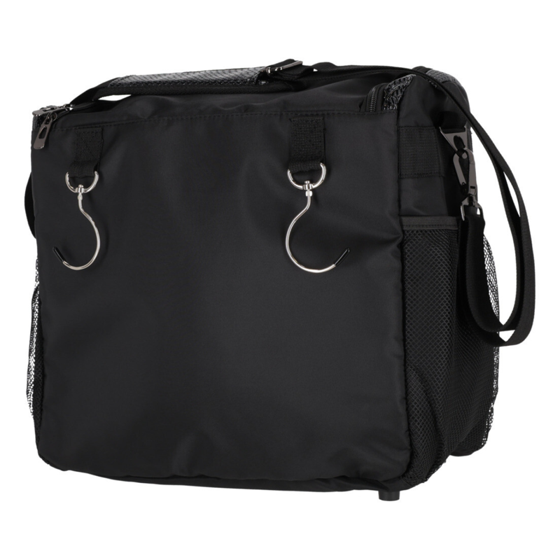 QHP Grooming Bag Croco - Black-2