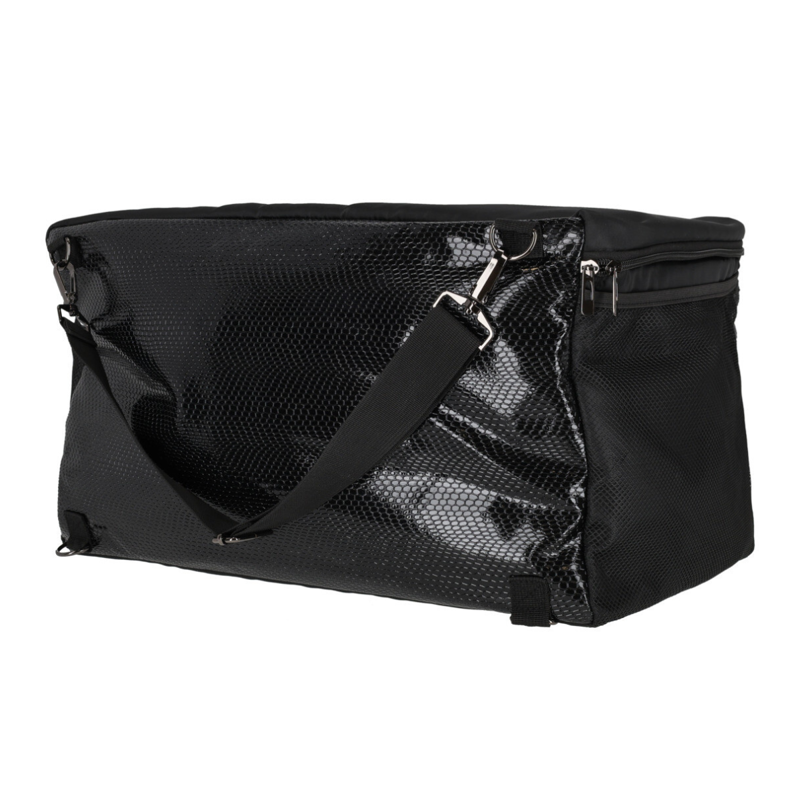 QHP Stable Storage Box Croco - Black-1