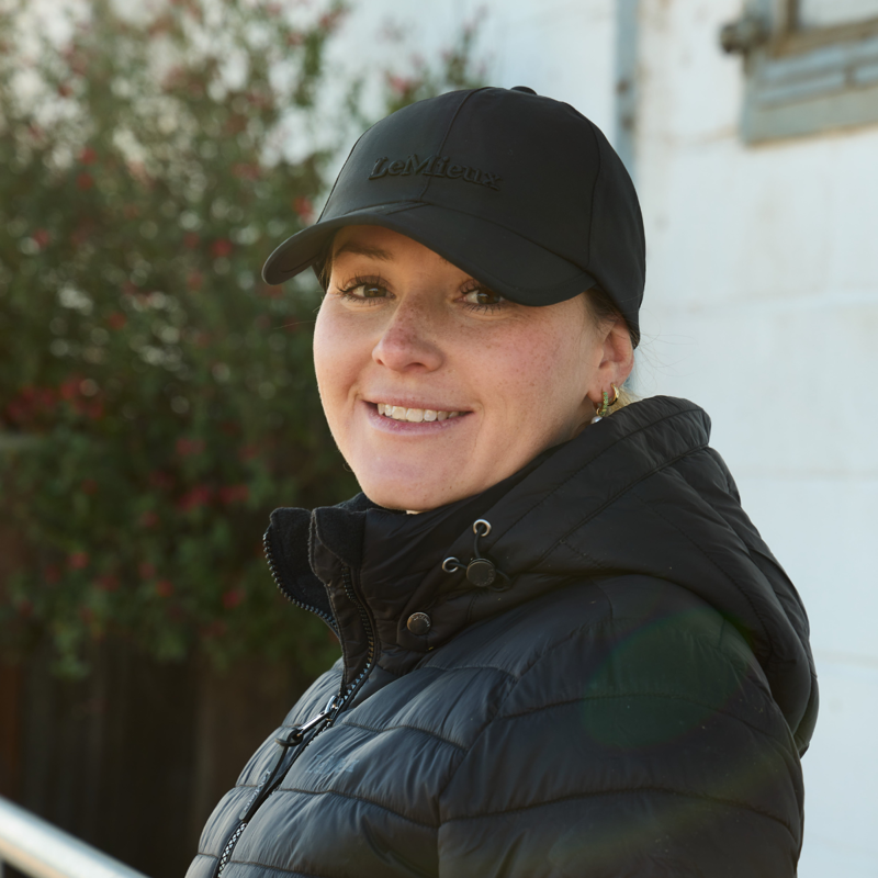 LeMieux x Sealskinz Waterproof Foldable Peak Cap - Black-2