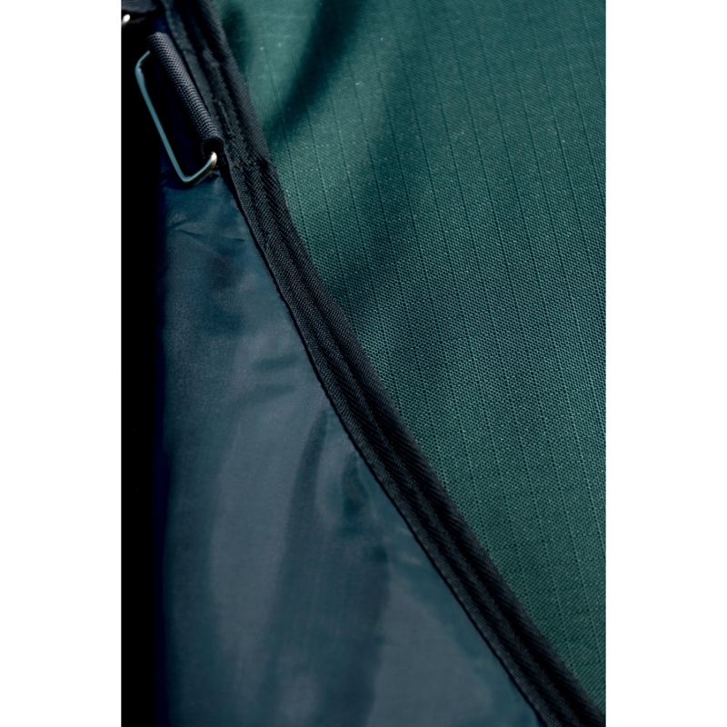 Horseware Amigo Ripstop 900D Plus Pony 50g Turnout Rug - Dynasty Green/Navy Silver-5