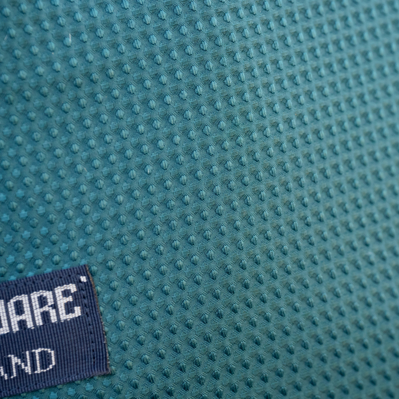 Horseware Rambo Techni Waffle Cooler Rug - Dynasty Green/Navy Silver-3