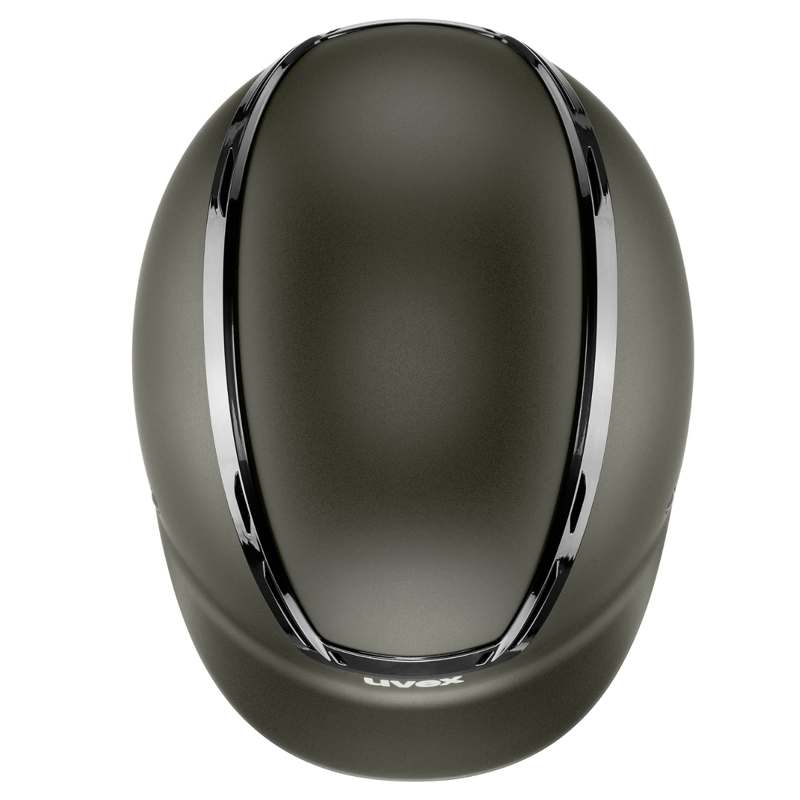 Uvex Exxeed Active Riding Hat - Olive-4