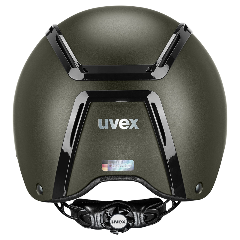 Uvex Exxeed Active Riding Hat - Olive-2