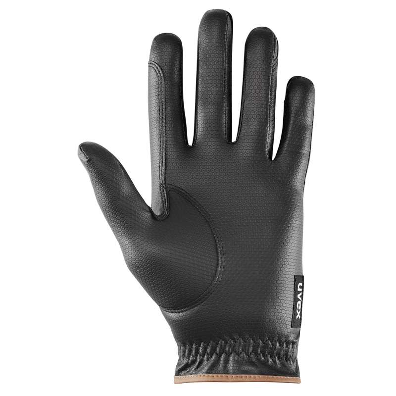 Uvex Topstyle Gloves - Black/Caramel-1