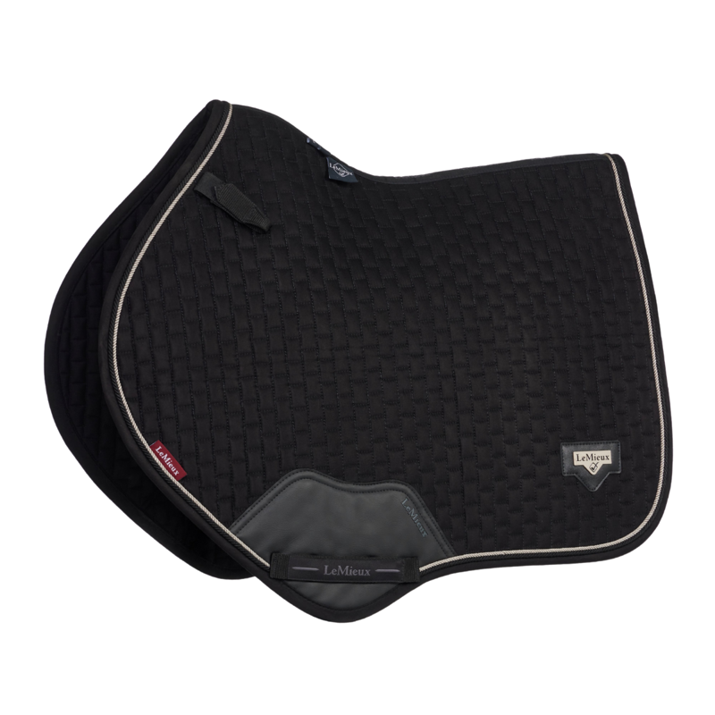 LeMieux Puissance Suede Close Contact Square - Black