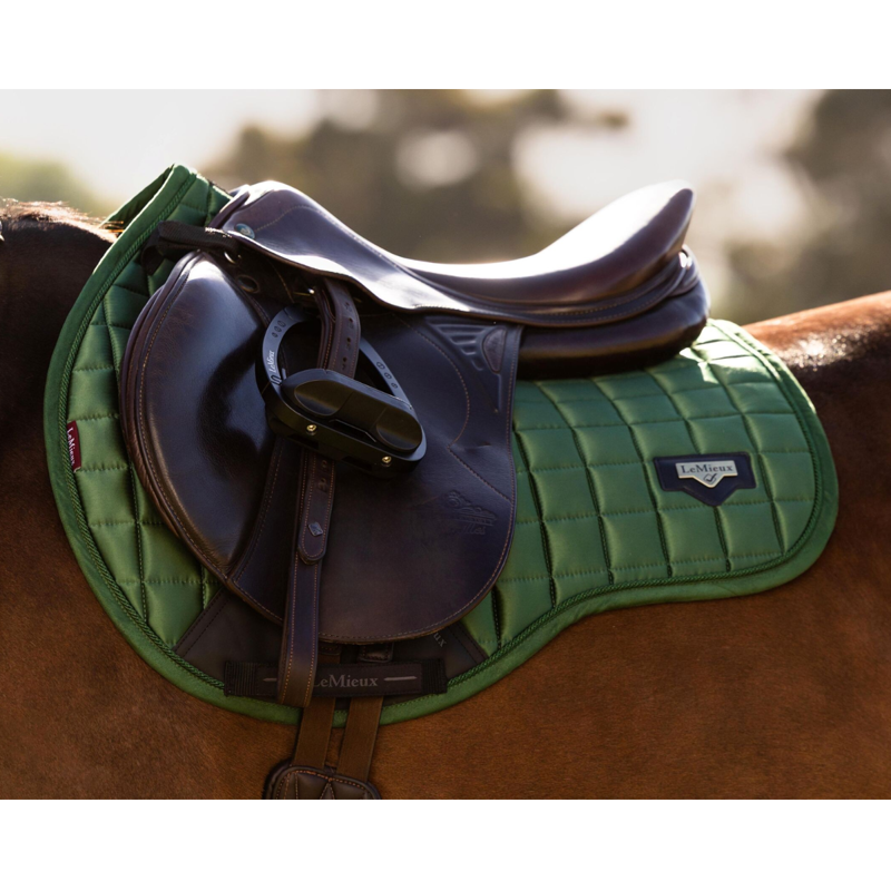 LeMieux Loire Classic GP Square - Hunter Green-1
