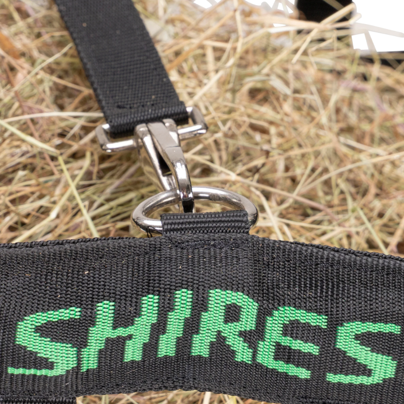 Shires FreeGraze Deluxe Web Front Hay Bag - Black-5