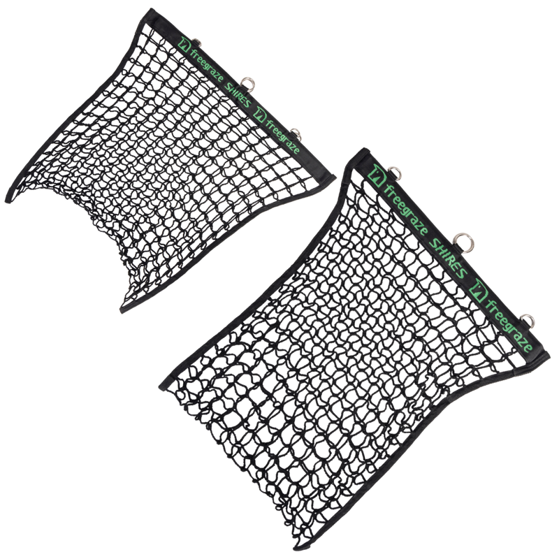 Shires FreeGraze Deluxe Hay Net - Black-1