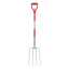 Red Gorilla Pro Fork with D Handle - Red