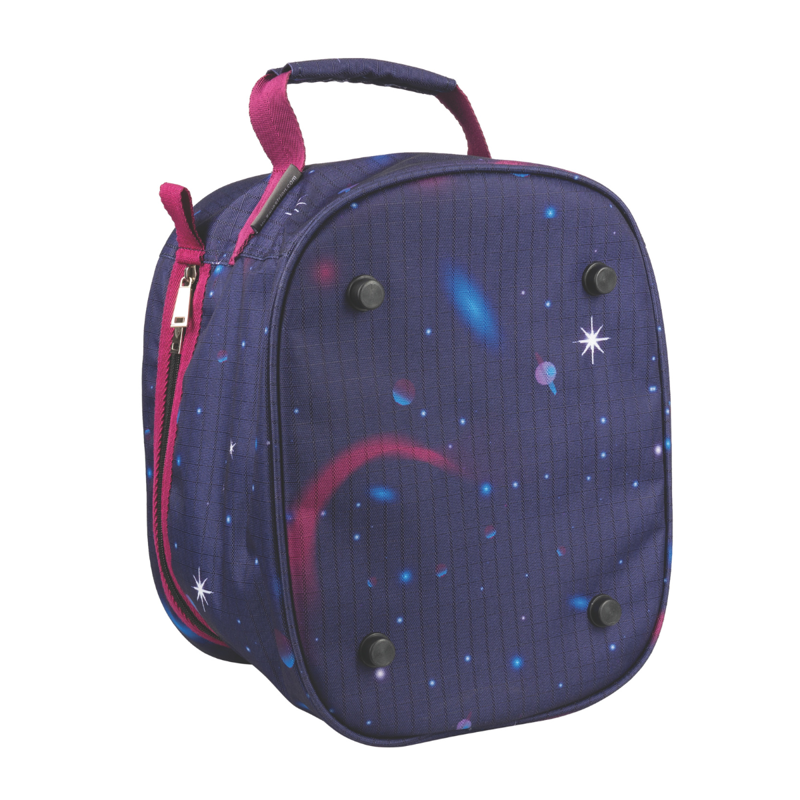 Hy Equestrian Out of this World Hat Bag - Navy/Magenta-2
