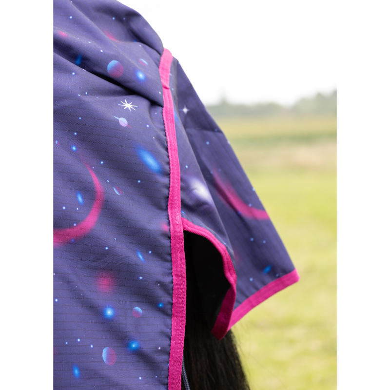 Hy StormX Original Out of this World 100 Turnout Rug - Navy/Magenta-4