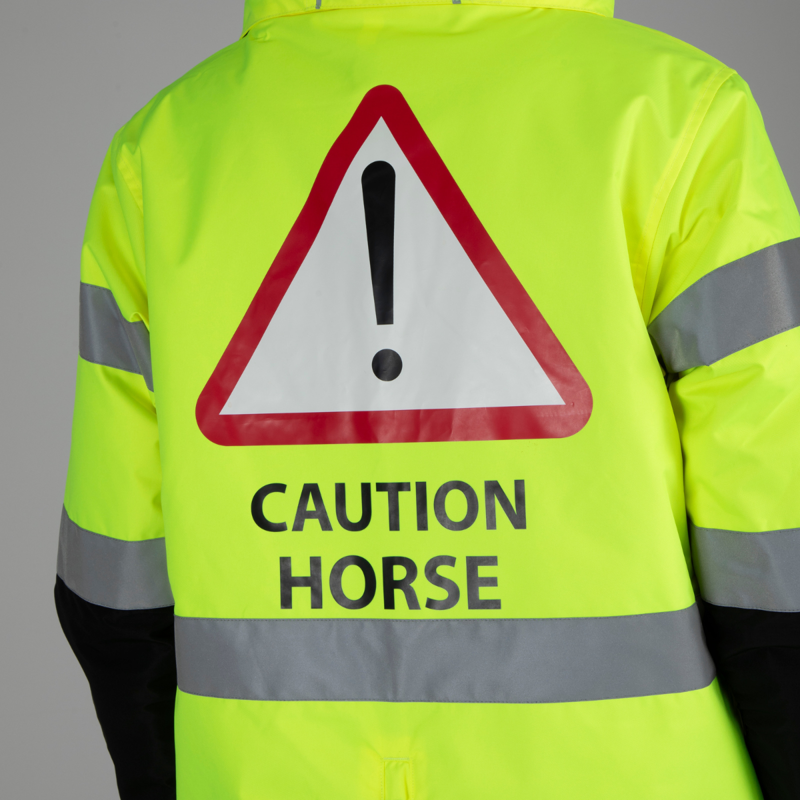 Shires EQUI-FLECTOR Jacket - Young Rider - Yellow-5