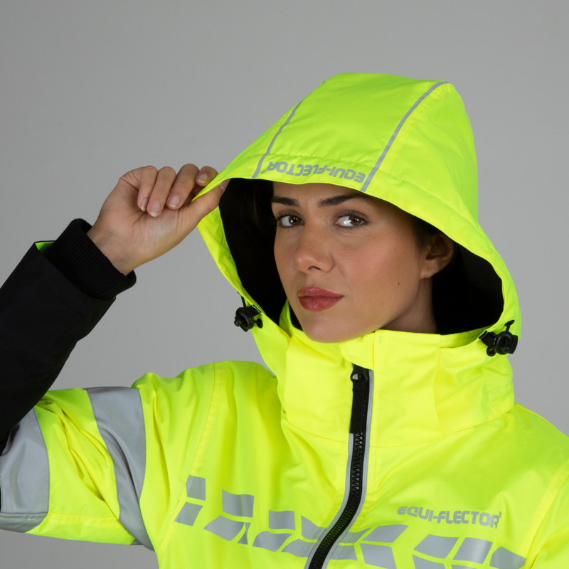 Shires EQUI-FLECTOR Jacket - Yellow-3
