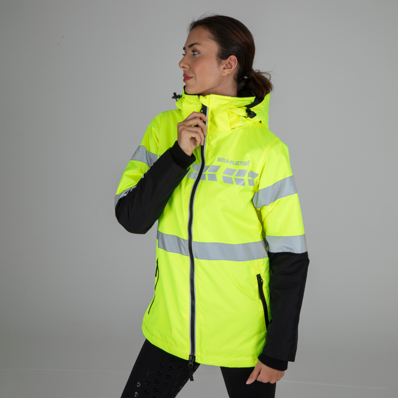 Shires EQUI-FLECTOR Jacket - Yellow-1