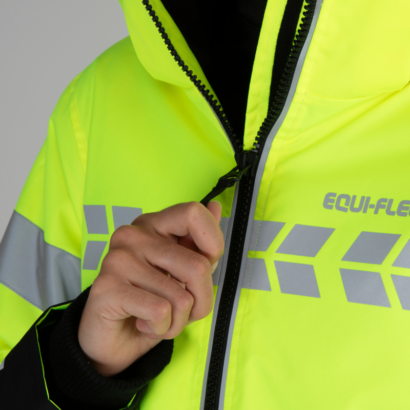 Shires EQUI-FLECTOR Jacket - Young Rider - Yellow-1
