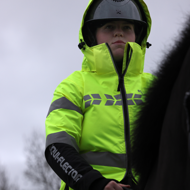 Shires EQUI-FLECTOR Jacket - Yellow-10