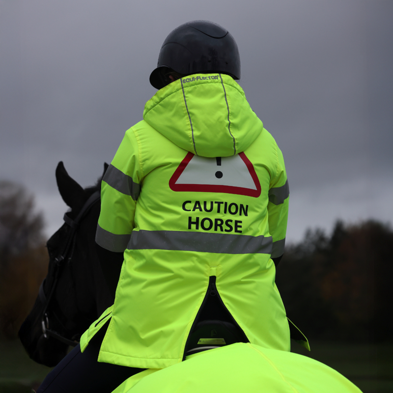 Shires EQUI-FLECTOR Jacket - Young Rider - Yellow-6