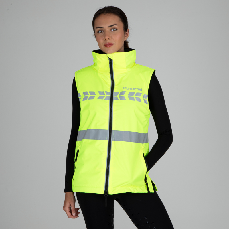 Shires EQUI-FLECTOR Gilet - Yellow-3
