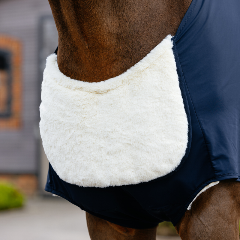 LeMieux Sensitive Anti Rub Bib - Navy-1