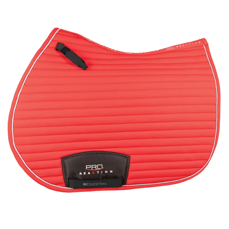 Hy Equestrian ProReaction Horizon GP/Jumping Saddle Pad - Red