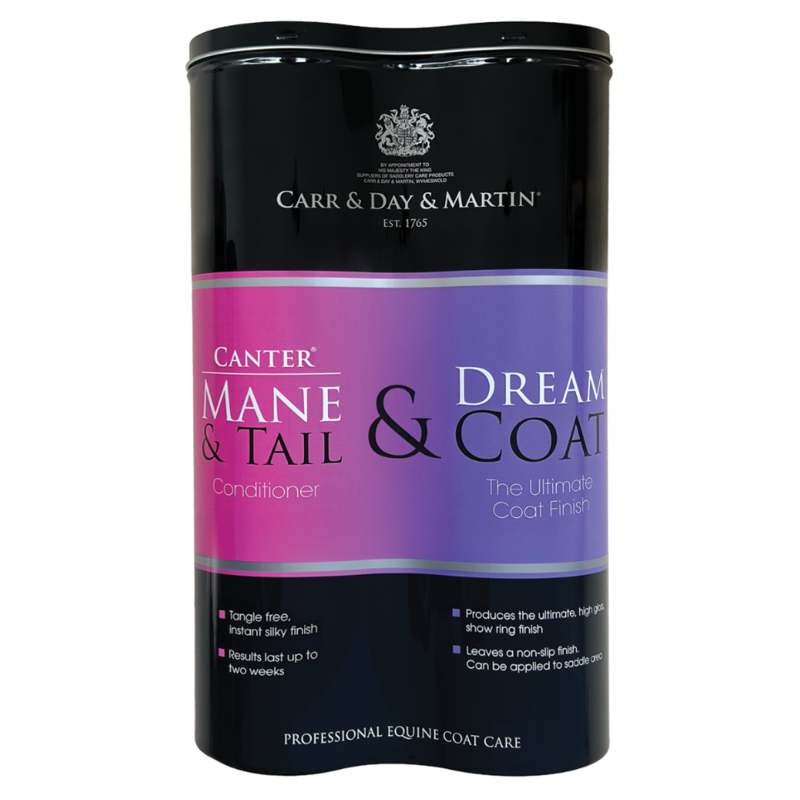 Carr and Day and Martin Grooming Duo Tin - Canter Mane and Tail and Dreamcoat