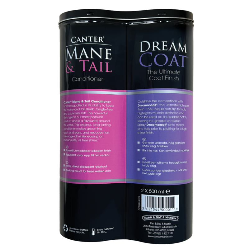 Carr and Day and Martin Grooming Duo Tin - Canter Mane and Tail and Dreamcoat-1