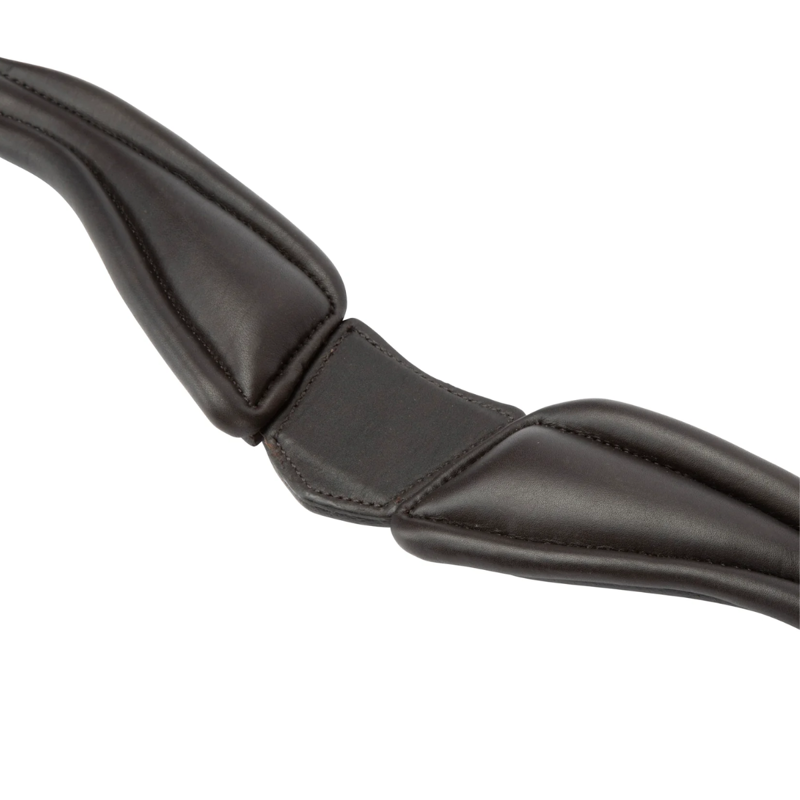 Shires Velociti Lusso Universal Headpiece - Havana-1