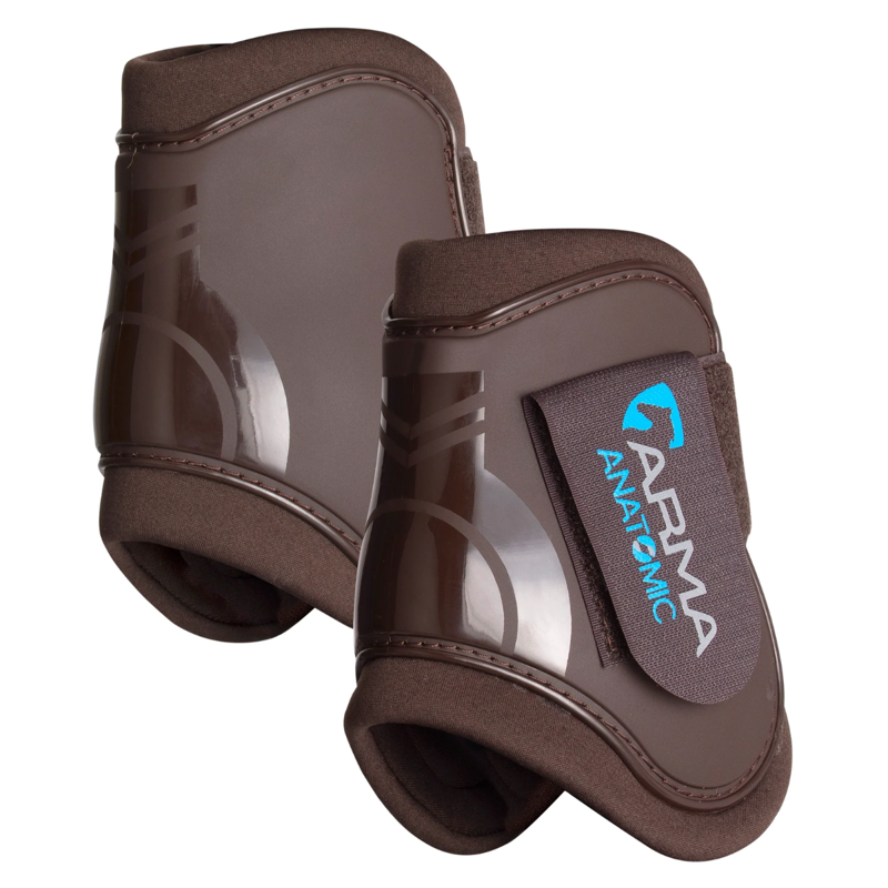 Shires ARMA NX-JMP Fetlock Boots - Brown/Brown