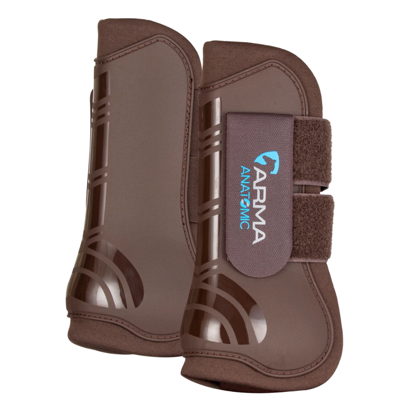 Shires ARMA NX-JMP Tendon Boots - Brown/Brown