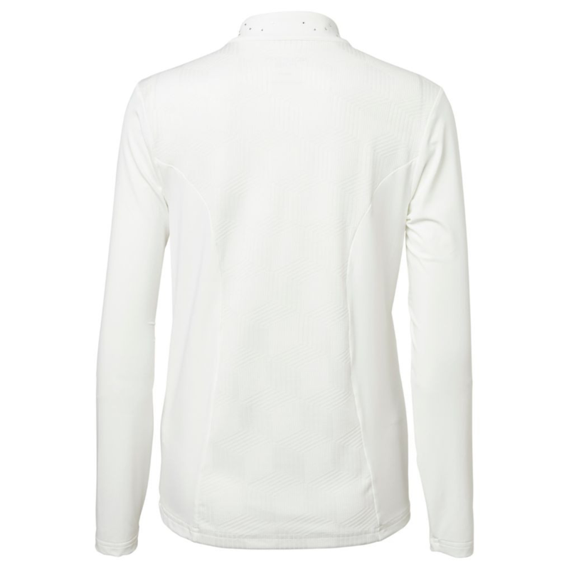 Mountain Horse Crystal Lace Top - White-1