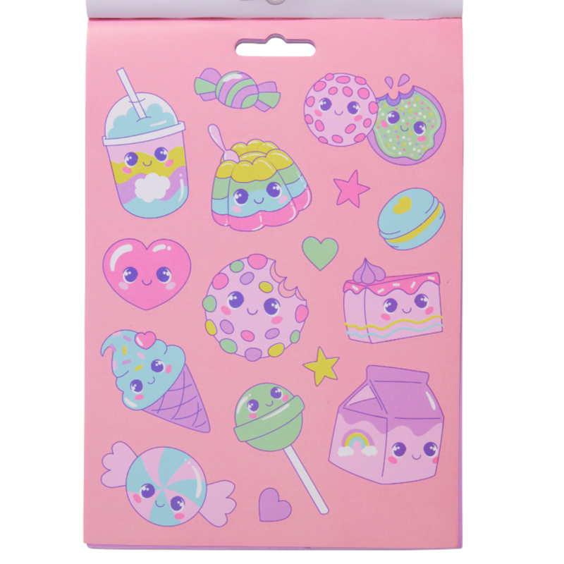 Smiggle Sticker Studio Book - Lilac-1
