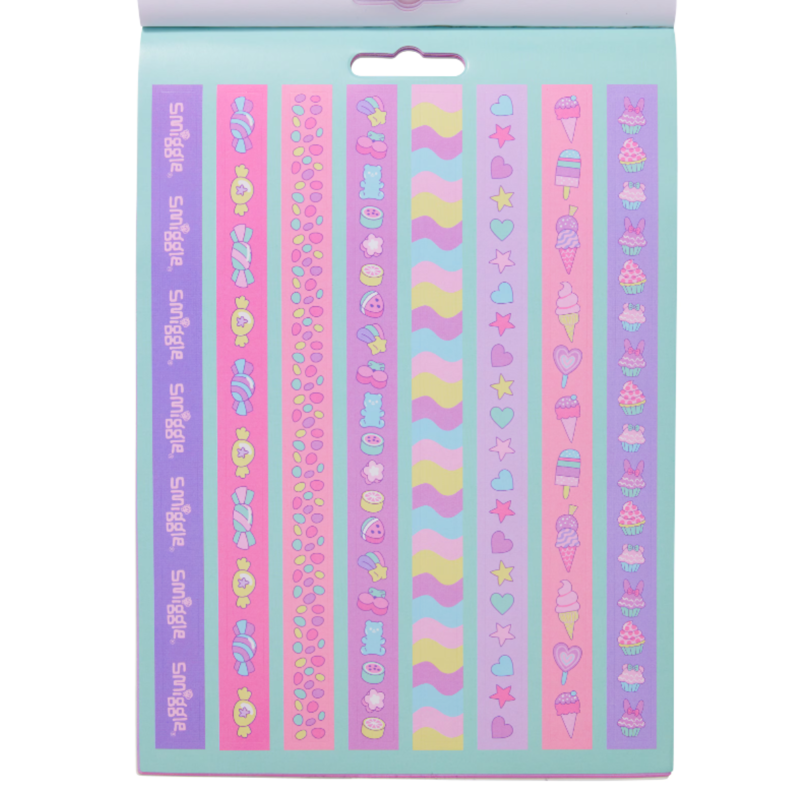 Smiggle Sticker Studio Book - Lilac-2