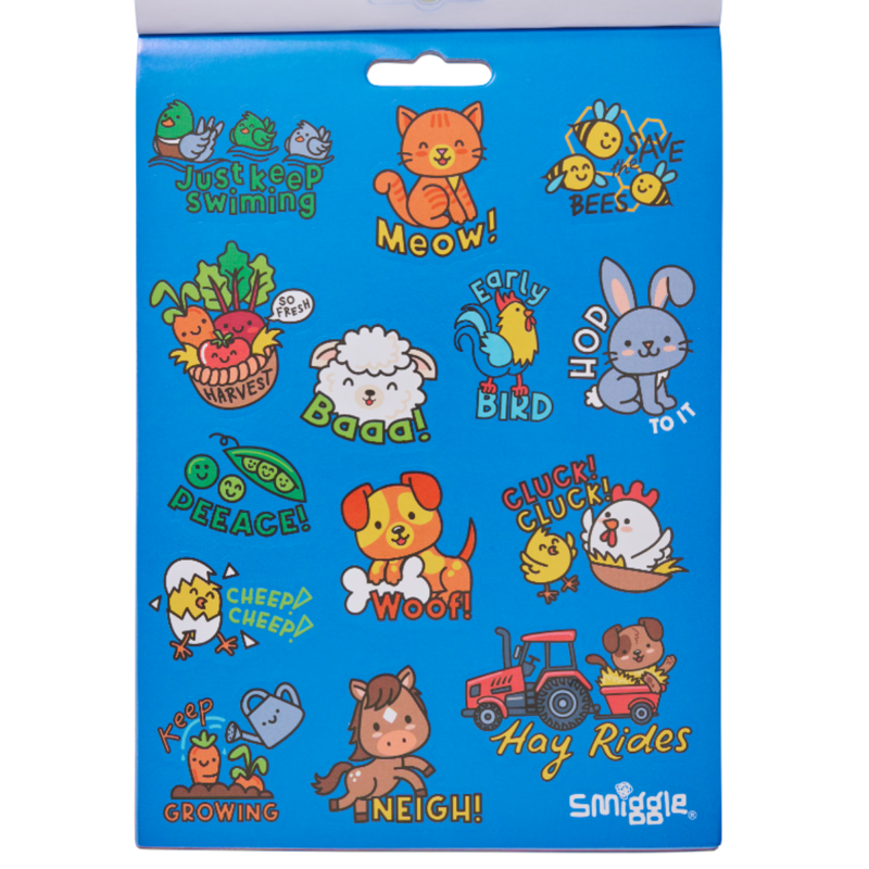 Smiggle Sticker Studio Book - Green-1
