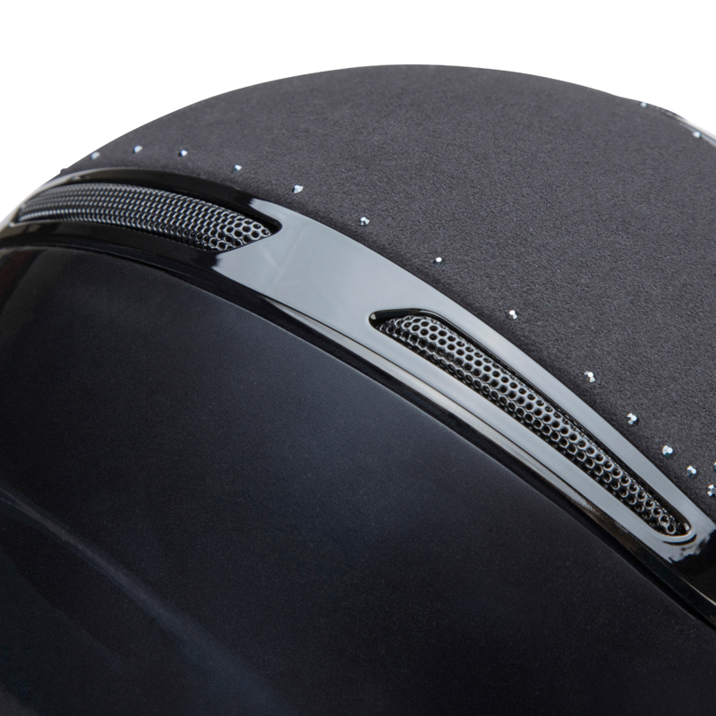 Karben Amity Sparkle Riding Hat - Black-8