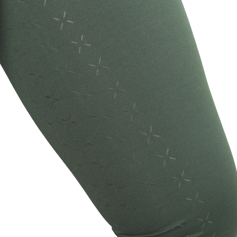 Hy Equestrian Melton Riding Tights - Forest Green-6