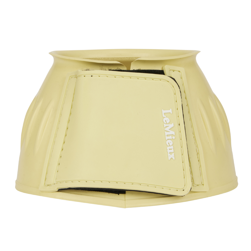 LeMieux Rubber Bell Boots - Lemonade-1
