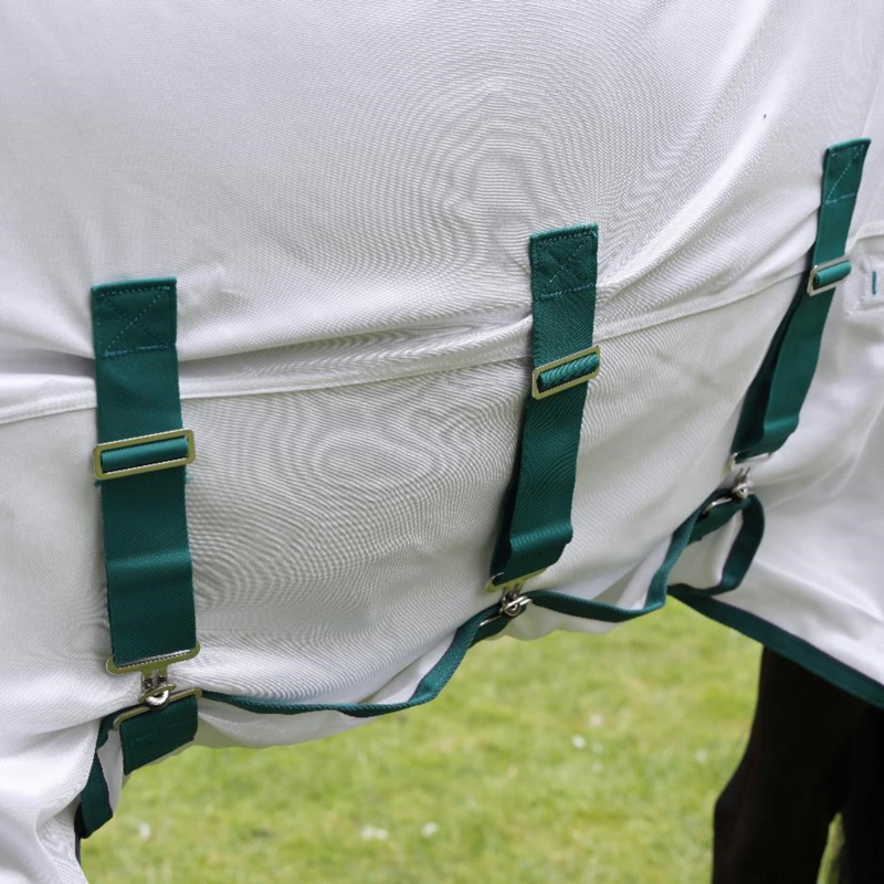 Shires Highlander Plus Fly Sheet Combo Rug - White-3