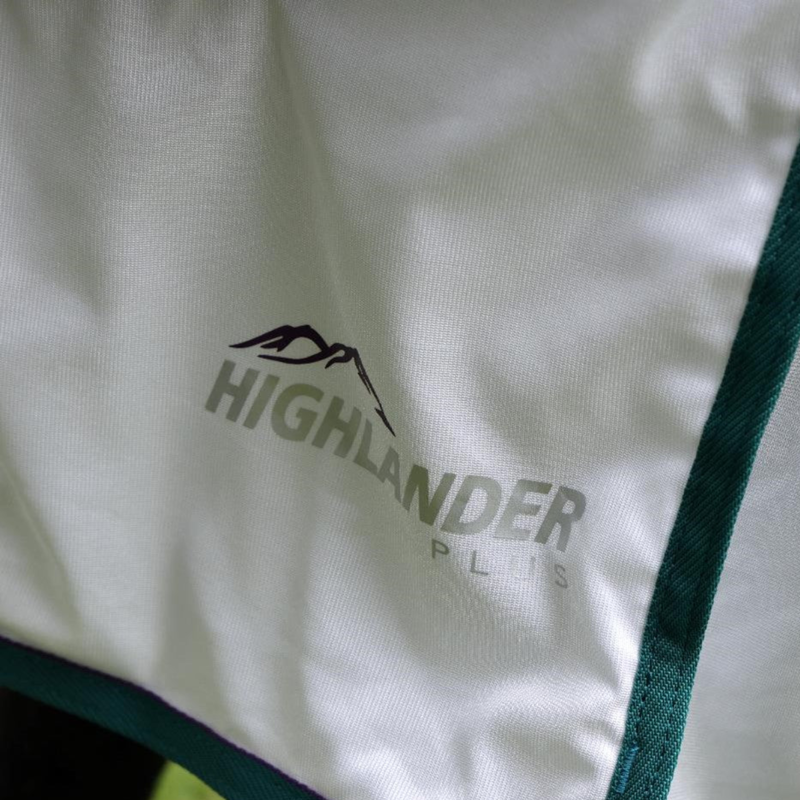 Shires Highlander Plus Fly Sheet Combo Rug - White-4