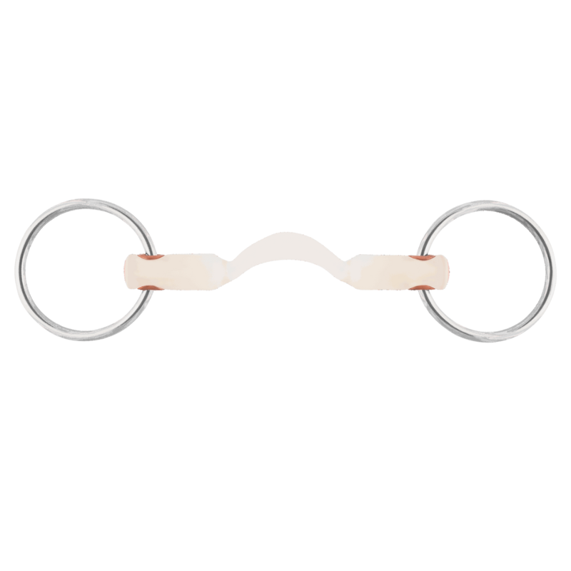 Sprenger Nathe Mullen Mouth Bit 20mm Normal with Tongue Clearance 70mm Ring