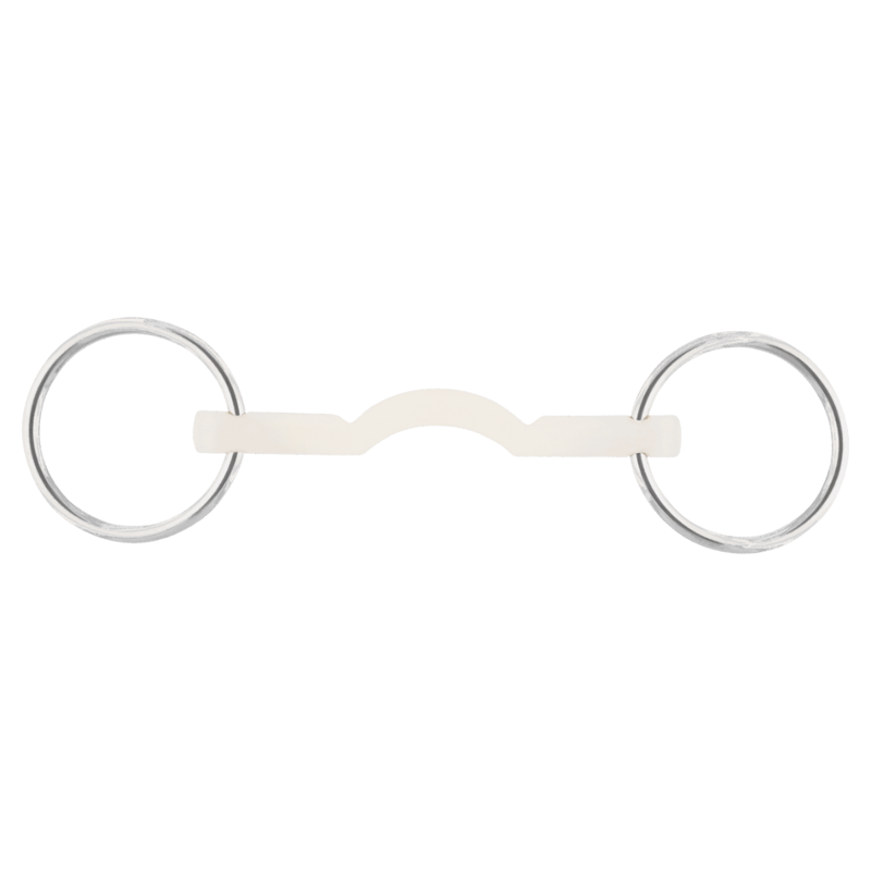 Sprenger Nathe Mullen Mouth Bit 15mm Soft with Tongue Clearance 70mm Ring