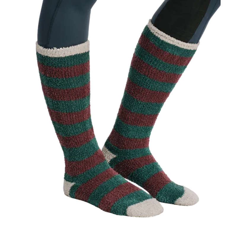 Horseware Softie Socks - Garnet Stripe