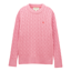 Joules Ladies Classic Cable Jumper - Pink